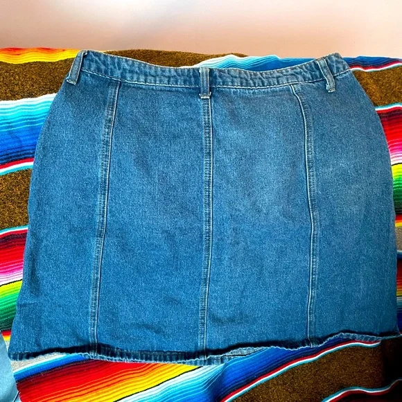 ModCloth Jean Skirt - Picture 2 of 2